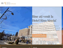 Tablet Screenshot of hotelsinaia.ro